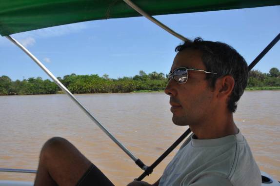 Passeio de barco no Delta do Parnaíba, na fronteira dos estados do Piauí e Maranhão